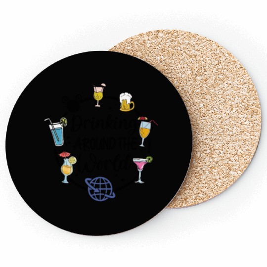 Disney Drinking Team Coasters, Drinking Around The World