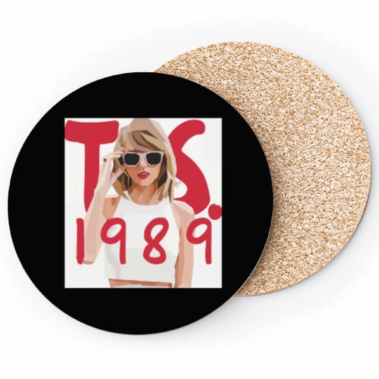 taylorr Swift 1989 Graphic Coasters