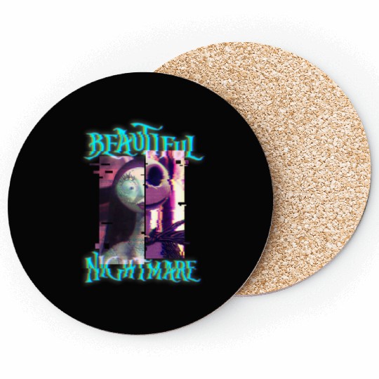 disneys The Nightmare Before Christmas Jack And Sally Glitch Coasters