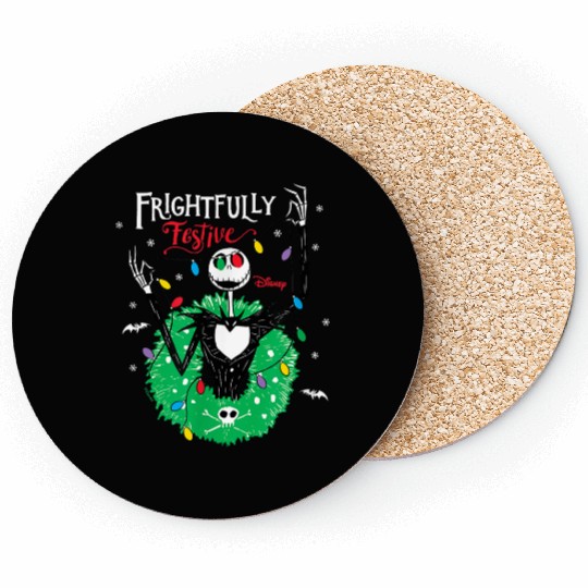 disneys The Nightmare Before Christmas Frightfully Festive Coasters
