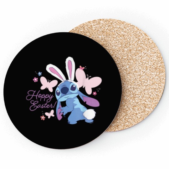 Disney Lilo Amp Stitch Hoppy Easter Bunny And Bu Coasters