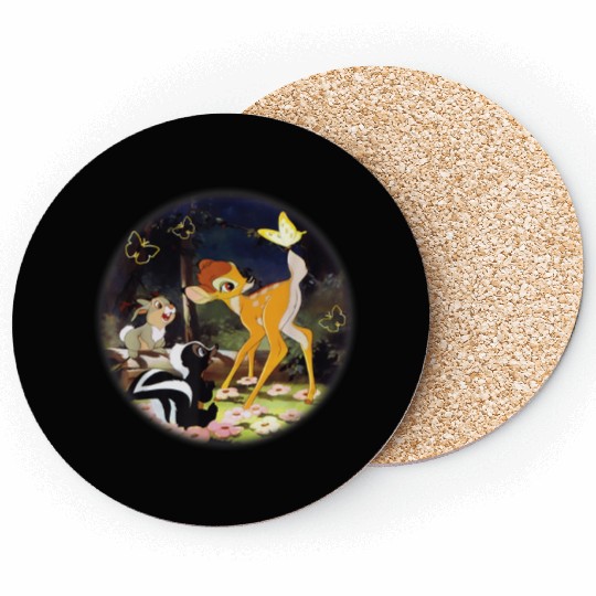 Disney Bambi Circle Coasters