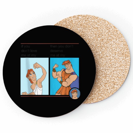 Disney Hercules Meme Portrait Grid Coasters