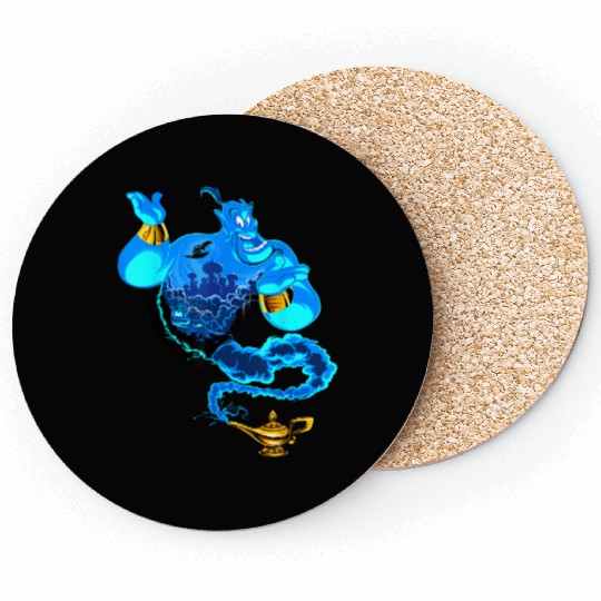 Disney Aladdin Genie Portrait Agrabah Fill Coasters