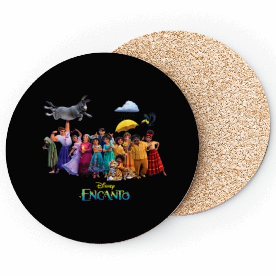 Disney Encanto Madrigal Magical Family Portrait Coasters