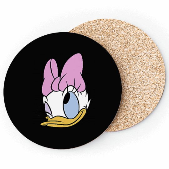 Disney Mickey And Friends Daisy Duck Face Small Coasters