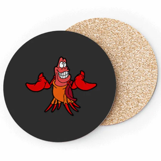 Disneyss The Little Mermaid Sebastian Crab Pocket Icon Coasters