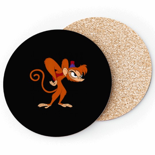 Disney Aladdin Angry Abu 90s Coasters