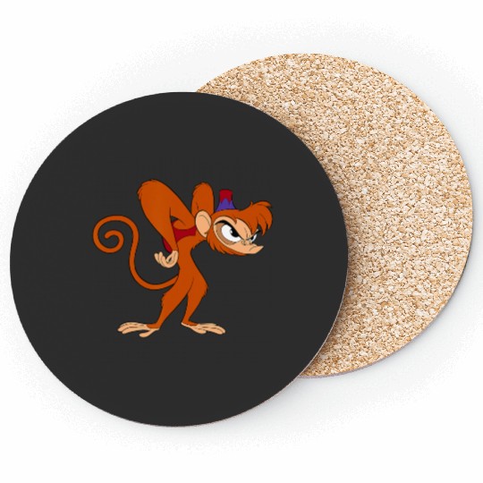 Disney Aladdin Angry Abu 90s Coasters