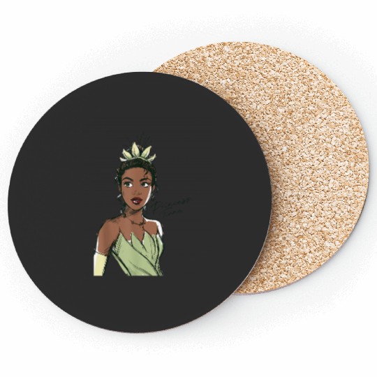 Disney The Princess The Frog Princess Tiana Sketch Coasters