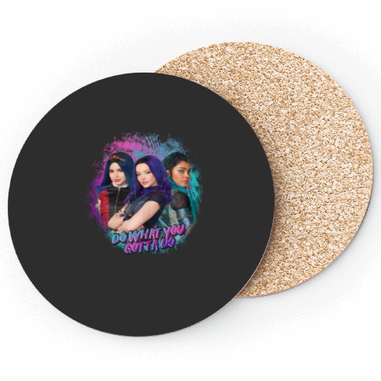 Disney Descendants 3 Do What You Gotta Do Coasters