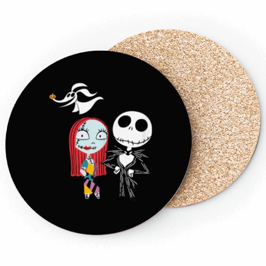 Disneyss Nightmare Before Christmas Dark Jack Sally Coasters