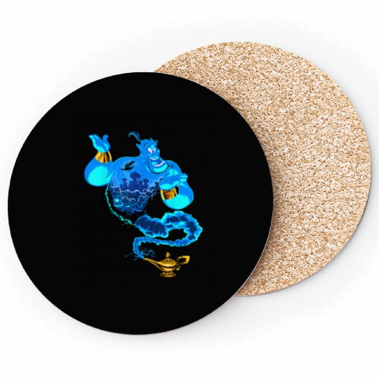 Disney Aladdin Genie Portrait Agrabah Fill Coasters