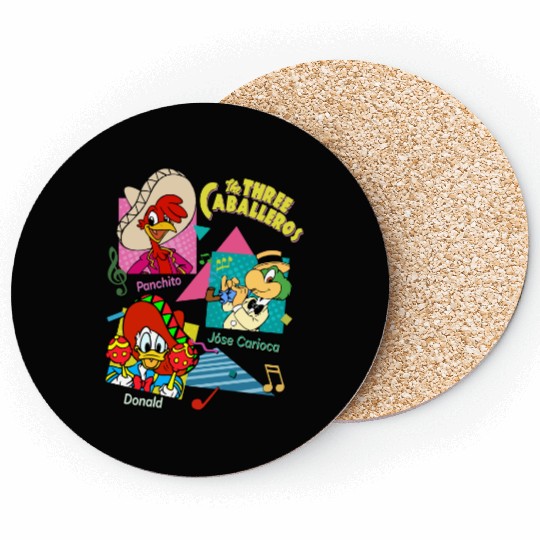 Disney The Three Caballeros Mexico Coasters, Three Caballeros Coasters