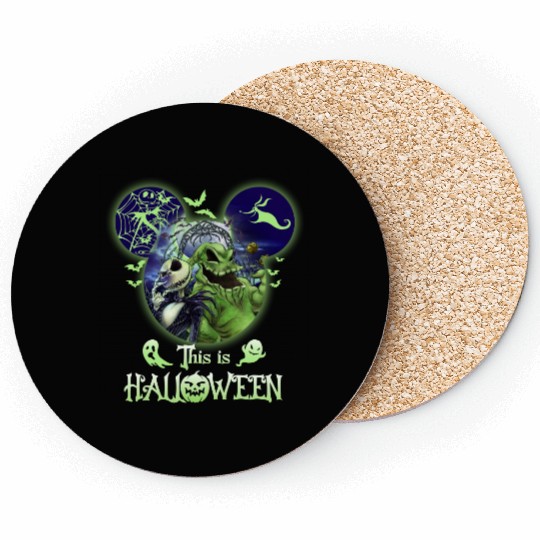 This is Halloween Oogie Boogie Bash 2024 Coasters, Disneyland Halloween Coasters