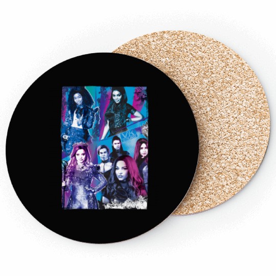 Disney Descendants 3 VK Kids Coasters