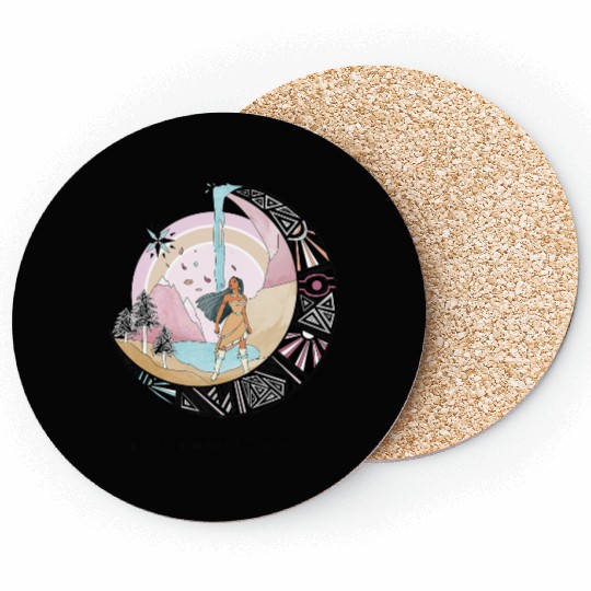 Disney Pocahontas Let The Wind Guide You Tank Top Coasters