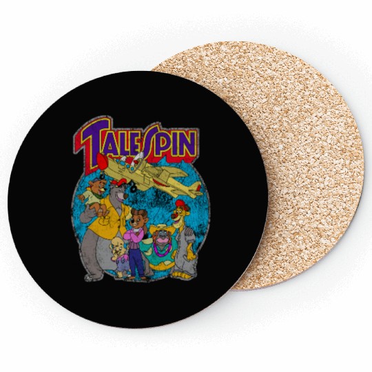Disney's TaleSpin Graphic Coasters