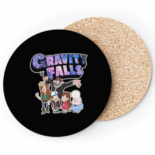 Disney Gravity Falls Characters Group Coasters, Magic Kingdom Coasters