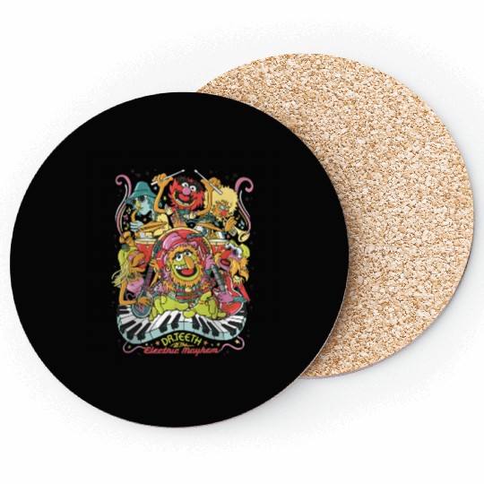 Vintage Disney Muppets Show  Coasters, Muppets Coasters