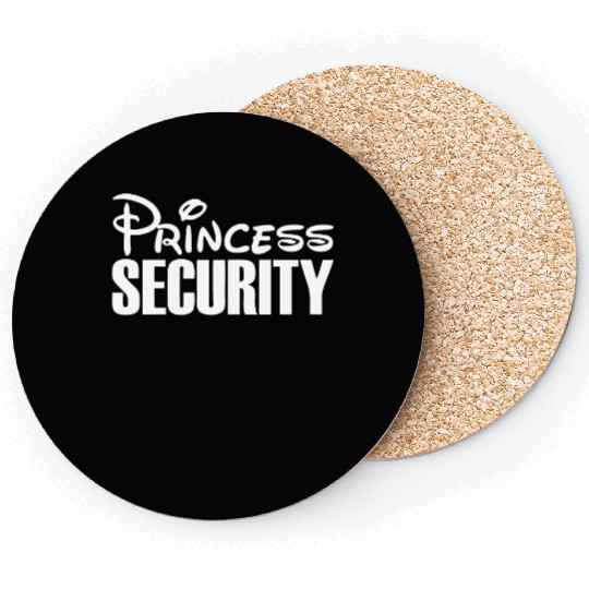Disney Princess Security, Disney Coasters, Disney Dad Coasters