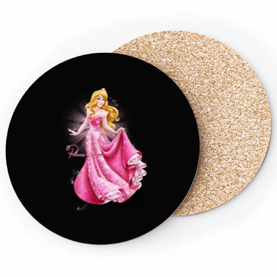 Sleeping Beauty Coasters, Disney Coasters, Aurora Coasters