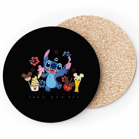 Disney Stitch Best Day Ever Coasters, Disney Stitch Coasters