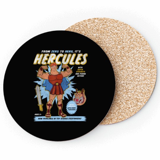 Vintage Hercules  Coasters, Disney Hercules Megara
