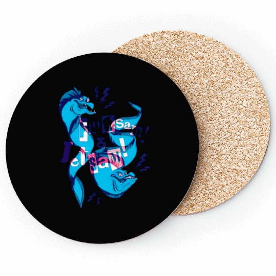Disney The Little Mermaid Flotsam and Jetsam Eels Coasters, Flotsam And Jetsam, Disney Litle Mermaid