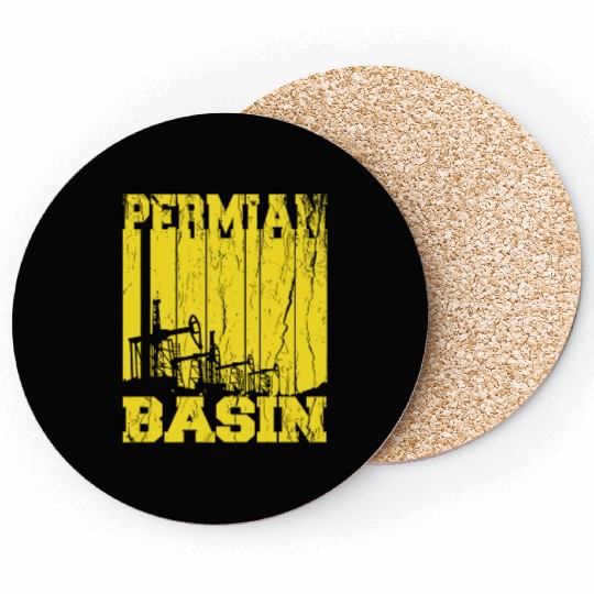 Permian Basin Oilfield Rigger Driller Distressed Coasters