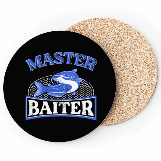 Master Baiter - Wels Catfish Hunter Coasters