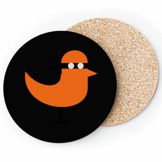 robbie, the bird (3c) Coasters