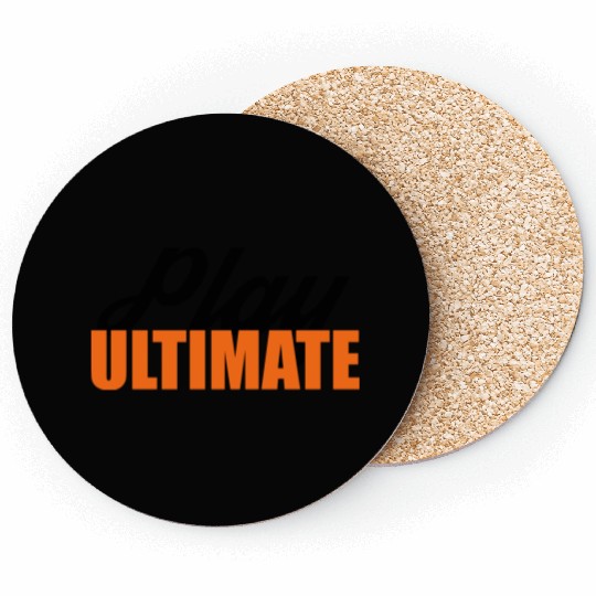 Ultimate Frisbee Hat: Play Ultimate Coasters