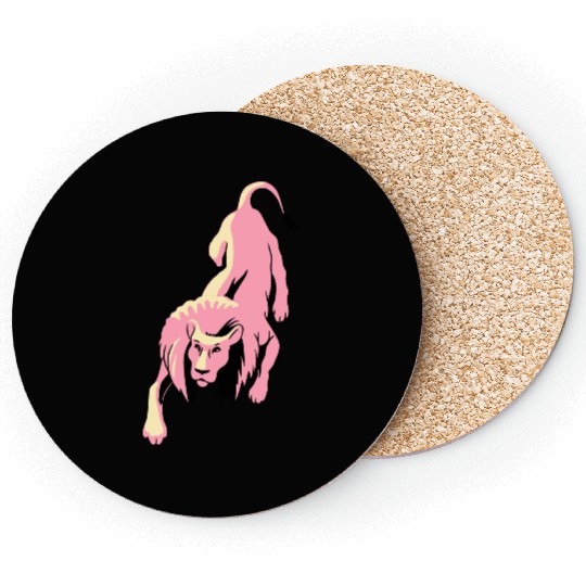 Lion Coasters