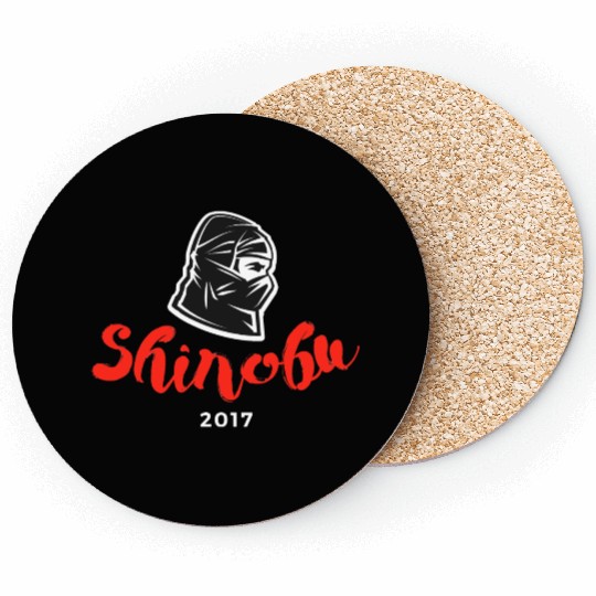 Shinobu Logo Coasters
