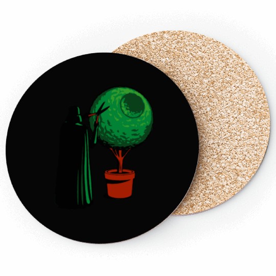 Funny Star Wars Darth Vader Gardener Coasters