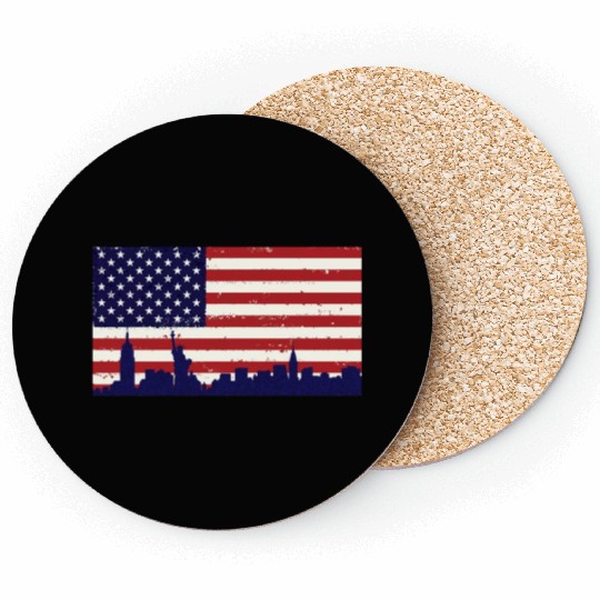 US Flag Freedom liberty peace Coasters