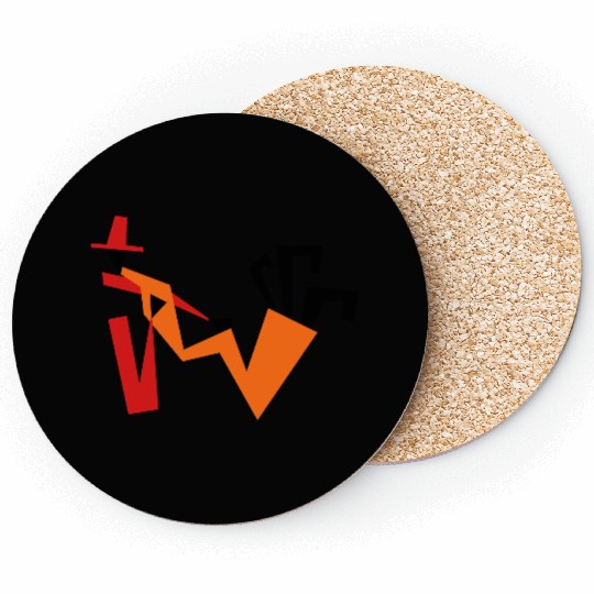 Trumpet Player Coasters
