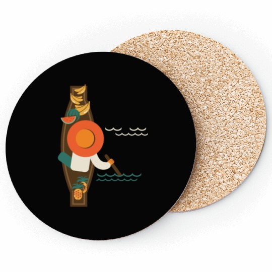 Fruit merchant Coasters