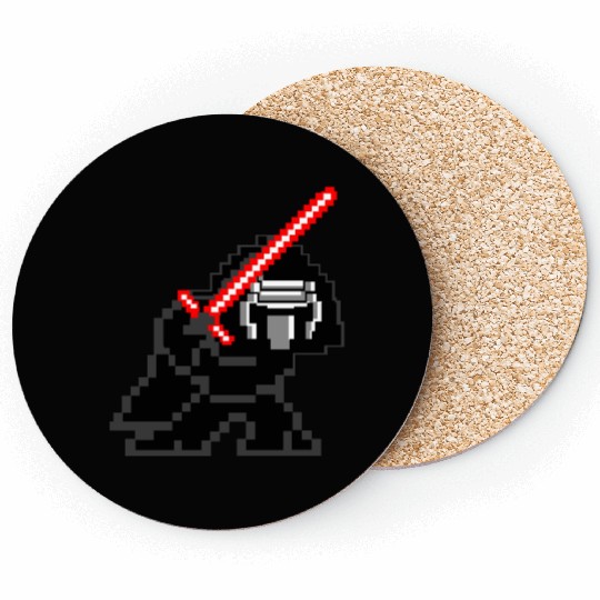 8-bit Kylo Ren Coasters