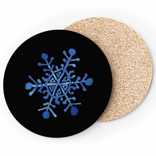 Snowflake Coasters