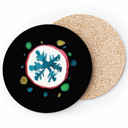 Snowflake Coasters