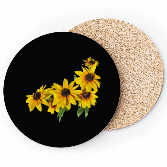 flowers lilies tulips orchids sunflower dahlia ger Coasters