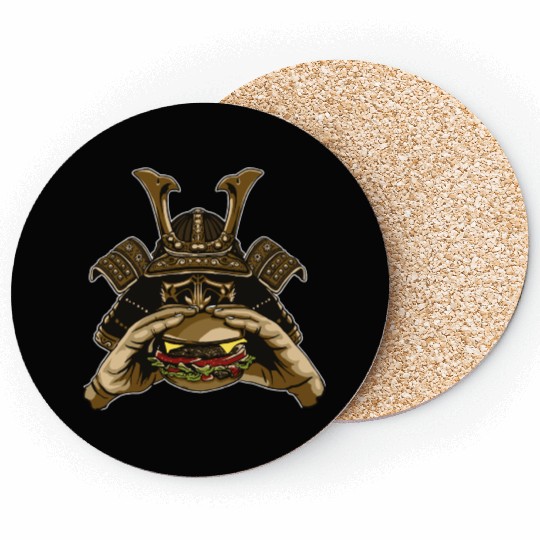 Samurai Burger Coasters
