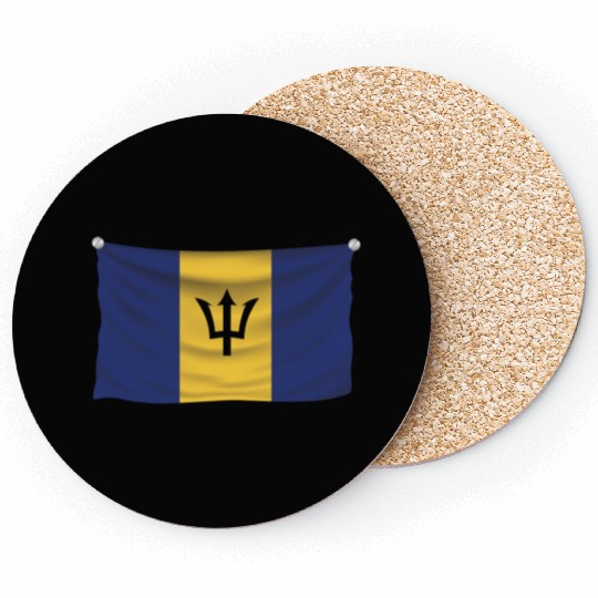 flag barbados Coasters