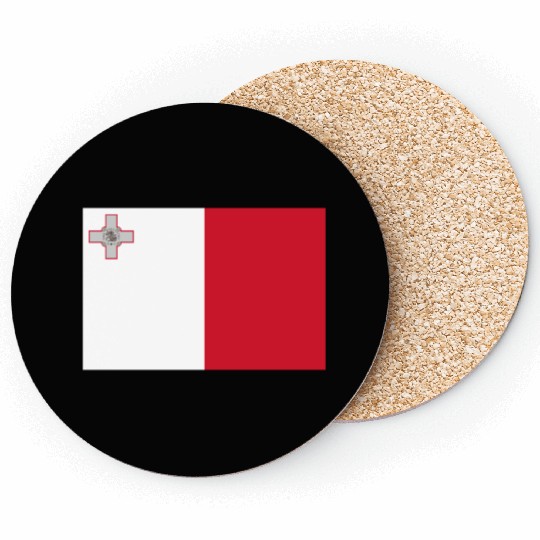 flag malta Coasters
