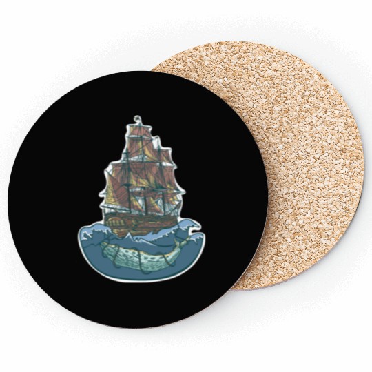 Whale ship Coasters