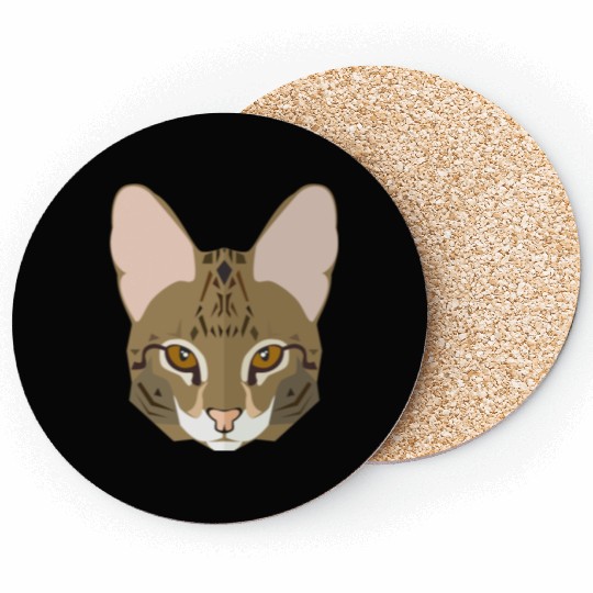 Cat face Coasters