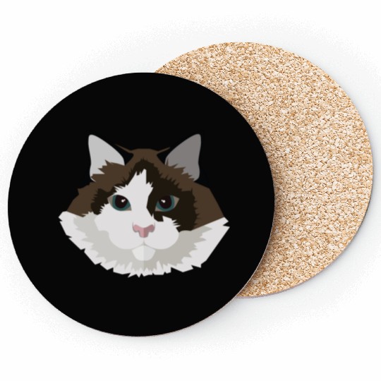 Cat face Coasters