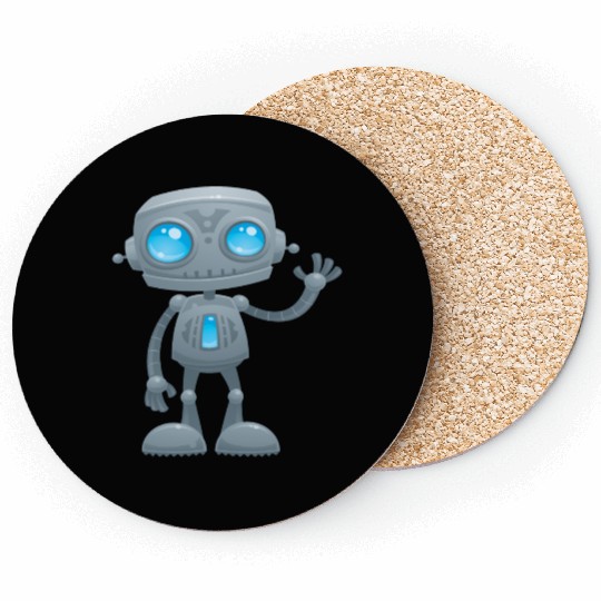 Waving Robot Coasters
